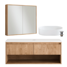 Mabel 1200mm Wall Hung Vanity & Ceramic Basin Package
